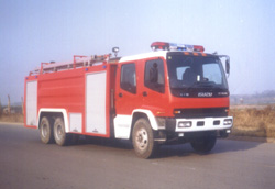 汉江牌HXF5250GXFSG120ZD水罐消防车公告图片