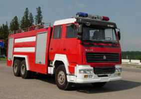 汉江牌HXF5251GXFPM120泡沫消防车