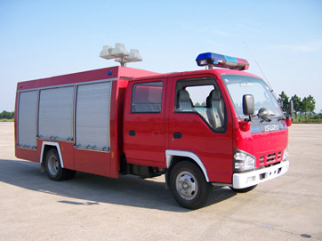HXF5040TXFJY40W型抢险救援消防车图片