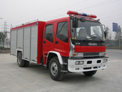 SXF5110TXFJY80W型抢险救援消防车图片