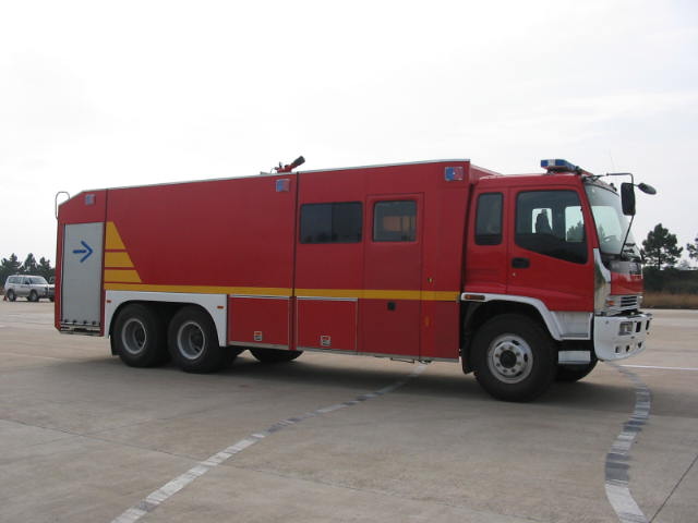 海潮牌BXF5240GXFSG110W水罐消防车图片