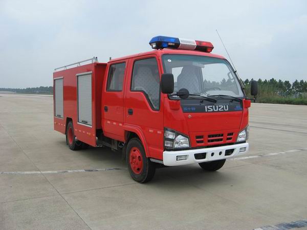 SJD5060GXFSG20W 捷达消防牌水罐消防车图片