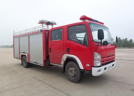 SXF5060TXFJY77W 川消牌抢险救援消防车图片