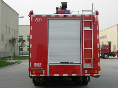 川消牌SXF5280TXFGL110UD干粉水联用消防车公告图片