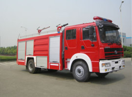 川消牌SXF5190TXFGP60HY干粉泡沫联用消防车