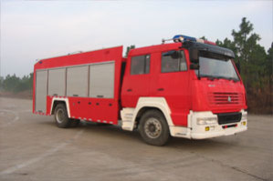 海潮牌BXF5191GXFPM80泡沫消防车