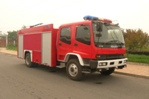 海潮牌BXF5152GXFPM50泡沫消防车