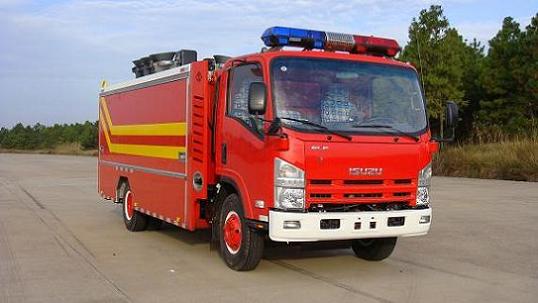 SJD5090TXFZM50W型照明消防车图片