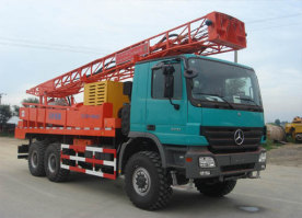 物探牌WTJ5252TZJ钻机车