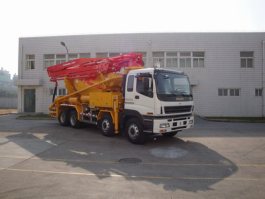 申星牌SG5311THB搅拌式混凝土泵车
