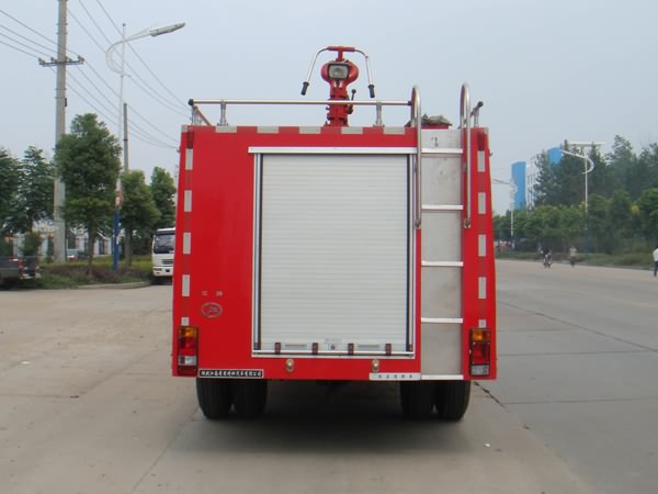 江特牌JDF5090GXFPM33E泡沫消防车公告图片