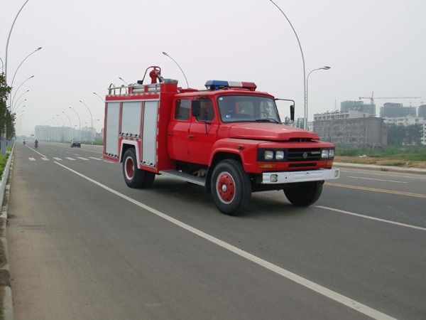 江特牌JDF5090GXFSG33E水罐消防车