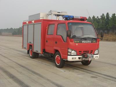 捷达消防牌SJD5050TXFJY73W抢险救援消防车