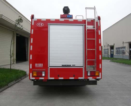 川消牌SXF5280GXFSG120HD水罐消防车公告图片