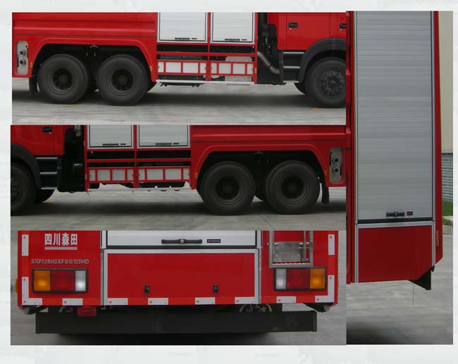 川消牌SXF5280GXFSG120HD水罐消防车公告图片