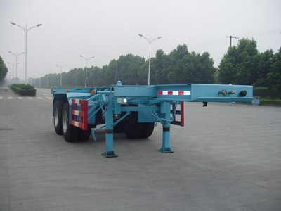 迈隆7.3米24吨集装箱运输半挂车(TSZ9280TJZG)