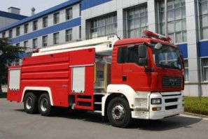 中联牌ZLJ5300JXFJP16举高喷射消防车