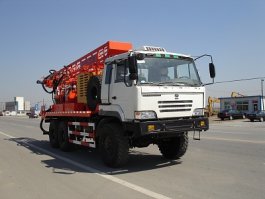 物探牌WTJ5221TZJ钻机车