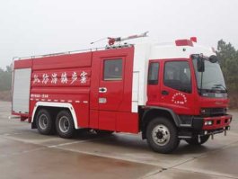 永强奥林宝牌RY5235GXFPM100泡沫消防车