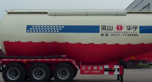 华宇达LHY9408GFLA中密度粉粒物料运输半挂车公告图片