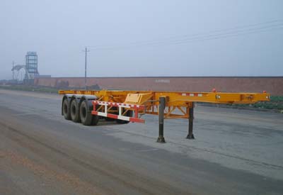 龙帝12.5米31吨集装箱运输半挂车(SLA9380TJZ)