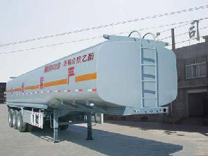 金华飞顺12.9米29吨化工液体运输半挂车(JFS9400GHY)