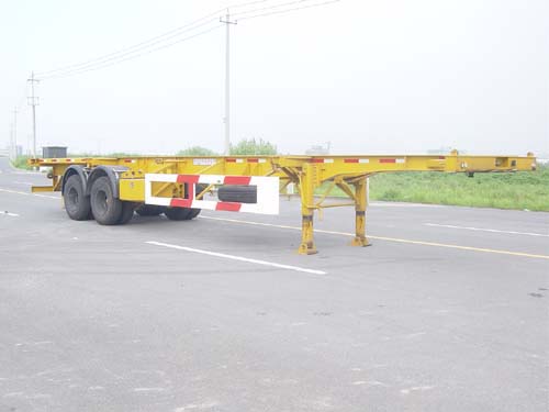通华12.4米30.5吨集装箱运输半挂车(THT9350TJZ)