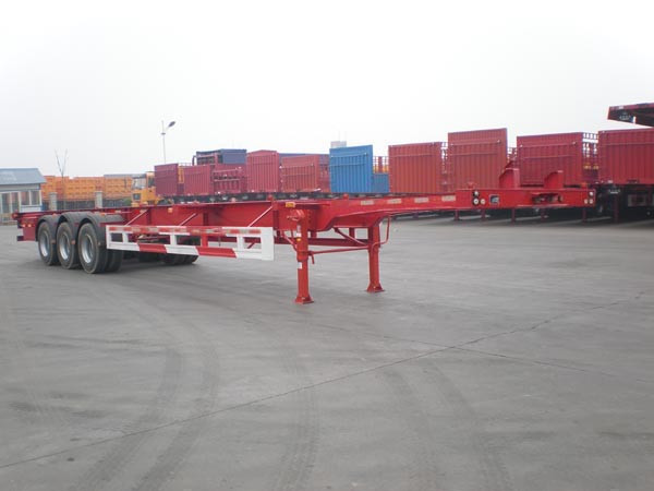 骏通12.4米33吨集装箱运输半挂车(JF9390TJZG)