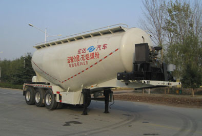 银盾9.8米31.2吨中密度粉粒物料运输半挂车(JYC9404GFL)