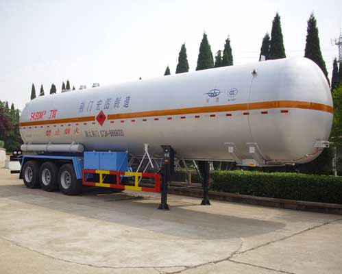 宏图13米28吨液化气体运输半挂车(HT9408GYQ7)