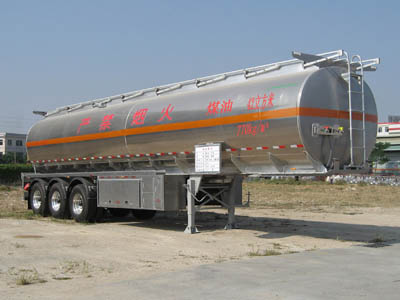 永强12.3米31吨易燃液体罐式运输半挂车(YQ9401GRYT2)