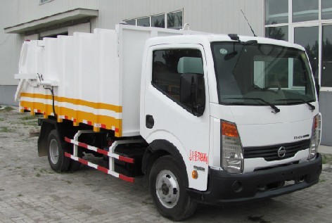 日产牌ZN5070ZLJA5Z4自卸式垃圾车公告图片