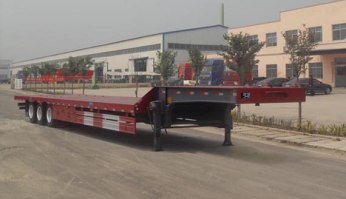 低平板半挂车