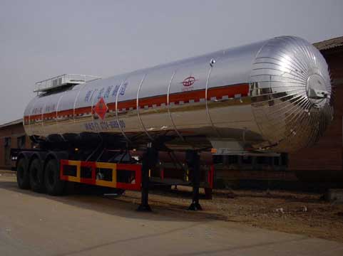 宏图12.6米29吨易燃液体罐式运输半挂车(HT9400GRY1)