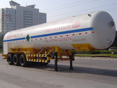 久远12.4米25.9吨低温液体运输半挂车(KP9404GDYNA)