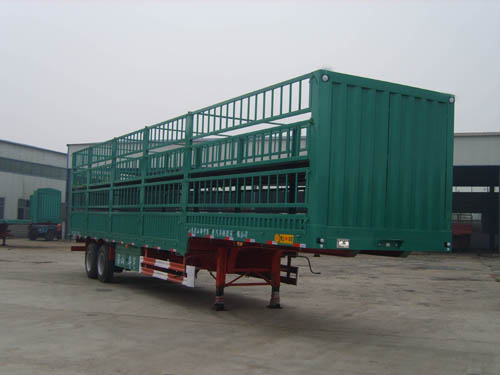 华宇达14米7吨车辆运输半挂车(LHY9150TCL)