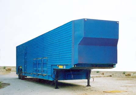 环达14.5米7吨车辆运输半挂车(BJQ9171TCL)