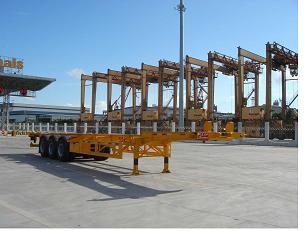大力士14.2米30.5吨集装箱运输半挂车(SGJ9362TJZG)
