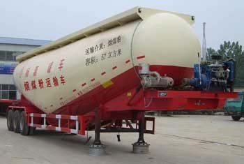 杨嘉13米22吨粉粒物料运输半挂车(LHL9401GFL)