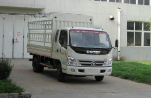 福田牌BJ5049V9CBA-2仓栅式运输车