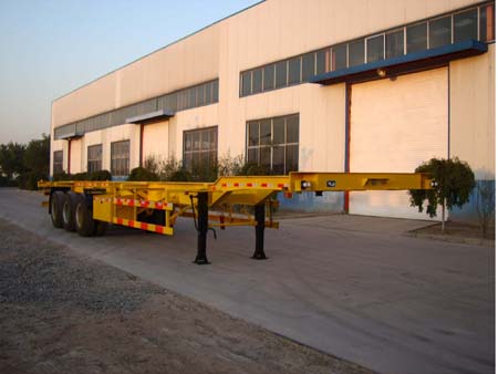 树山14米32.3吨集装箱运输半挂车(SSS9400TJZ)