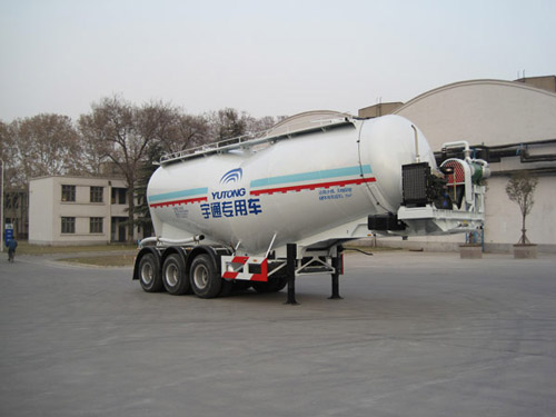 宇通10米30.3吨粉粒物料运输半挂车(YTZ9400GFL)