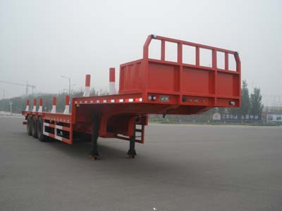 环达13米32吨平板运输半挂车(BJQ9402TPB)