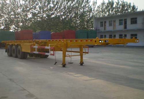 麒强14米35吨集装箱运输半挂车(JTD9404TJZG)