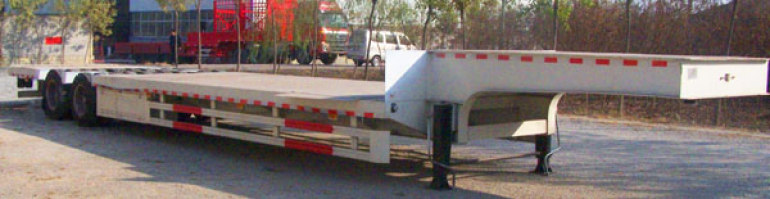 低平板半挂车