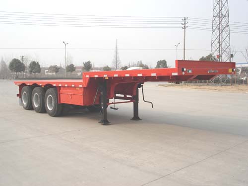江淮扬天10米34.5吨平板运输半挂车(CXQ9400TPB)