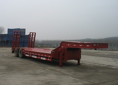 骏强11.6米30吨低平板半挂车(JQ9350TDP)
