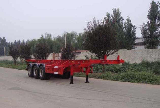 鲁驰10.3米35.5吨集装箱运输半挂车(LC9402TJZG)