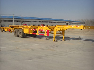 福运祥12.6米30.5吨集装箱运输半挂车(JJT9354TJZ)