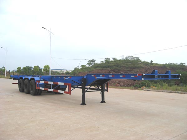 赣运15.5米30.5吨集装箱运输半挂车(JXG9370TJZ)
